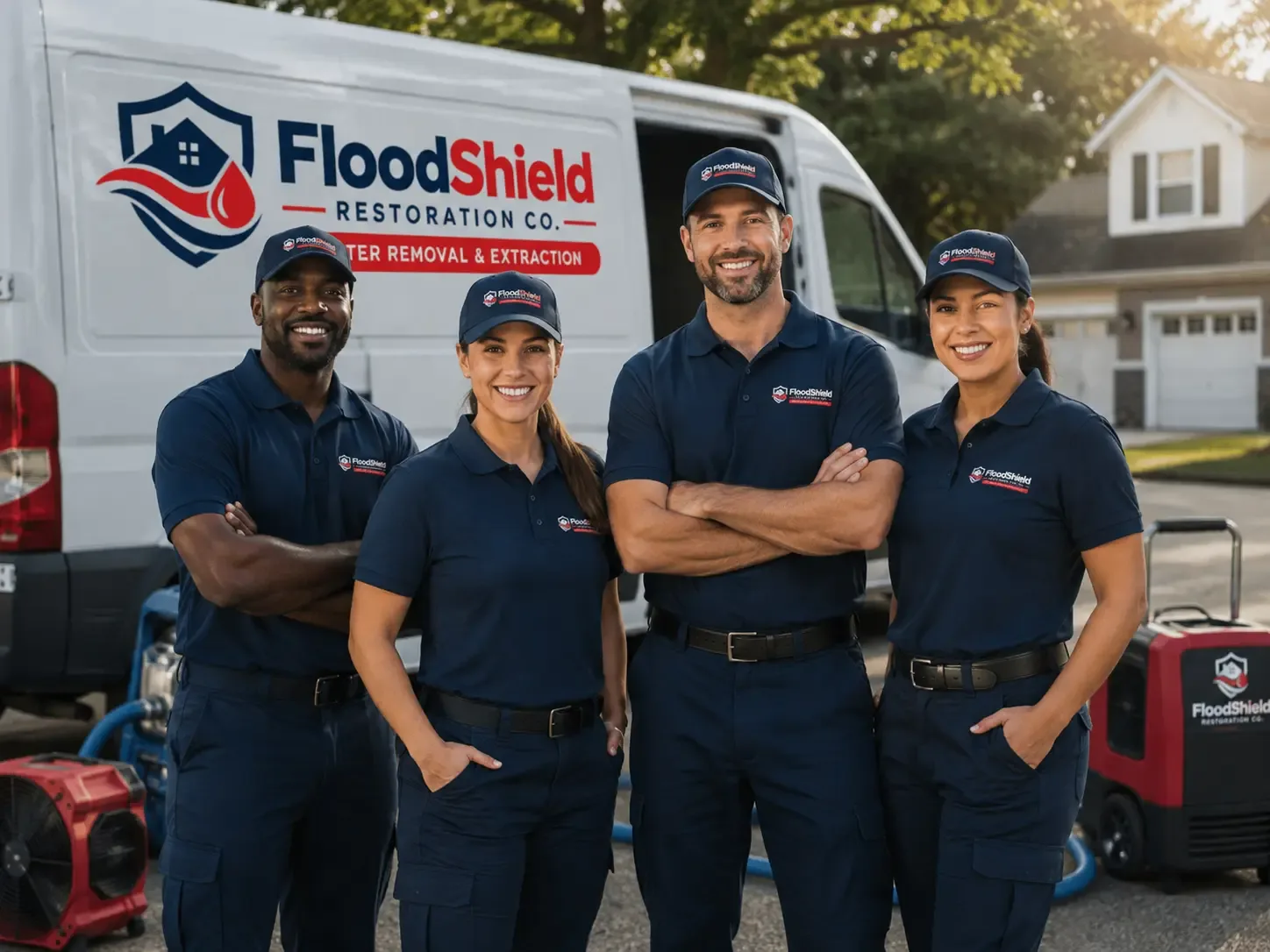 Flood Damage Restoration company in Dulac, LA